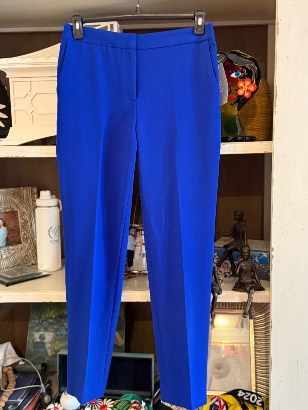 Preston & york classic blue corey crepe pants sz 6 - Picture 4 of 6